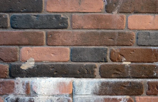 Streszczenie Ceglanego Tła Zbliżenie Struktura Ściany Czerwonej Cegły — Zdjęcie stockowe