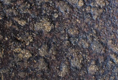 Panoramik grunge paslanmış metal doku, pas ve oksitlenmiş metal zemin. Eski metal panel. Yüksek çözünürlük