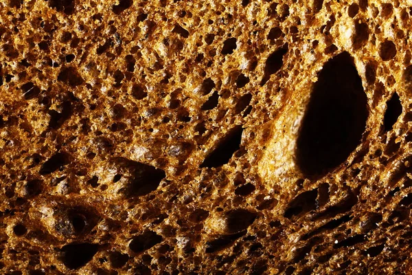 High Resolution Brown Bread Texture Background Texture Brown Bread Baked — Stock Photo, Image