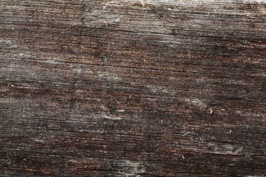 Ortaçağ dövülmüş arka fonunu boşaltın. Kırık benekli arka planda geniş bir kaplama. Eski çürümüş doku çubuğu. Parçalanmış yüzey tahtası, kirli döşeme malzemesi..