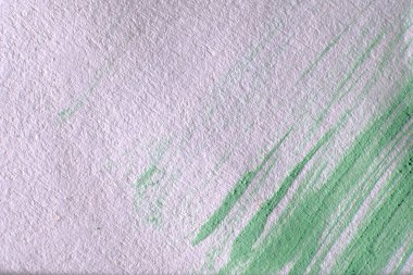 Kağıt arka planda soyut suluboya boya sıçraması. Makro, yakın plan..