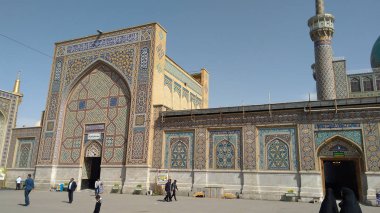 Meşhed, Iran, 13 Mayıs 2018: en kutsal kentin İran - Mashhad dimension Haram maşık ve Imam rıza Tapınak, dünyanın en büyük Camisi.