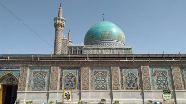 Meşhed, Iran, 13 Mayıs 2018: en kutsal kentin İran - Mashhad dimension Haram maşık ve Imam rıza Tapınak, dünyanın en büyük Camisi.