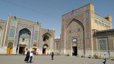 Meşhed, Iran, 13 Mayıs 2018: en kutsal kentin İran - Mashhad dimension Haram maşık ve Imam rıza Tapınak, dünyanın en büyük Camisi.