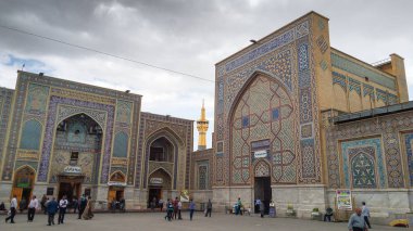 Meşhed, Iran, 13 Mayıs 2018: en kutsal kentin İran - Mashhad dimension Haram maşık ve Imam rıza Tapınak, dünyanın en büyük Camisi.