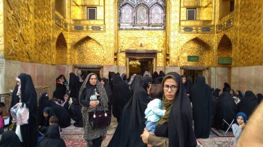 Meşhed, Iran, 13 Mayıs 2018: en kutsal kentin İran - Mashhad dimension Haram maşık ve Imam rıza Tapınak, dünyanın en büyük Camisi.