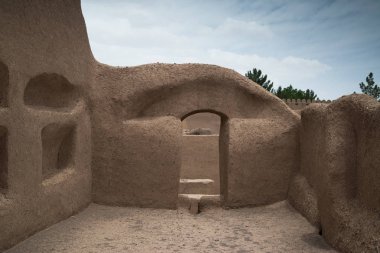 Kirman Eyaleti, Iran eski adobe kalede Rayen Castle (Arg-e Rayen Farsça) olduğunu.