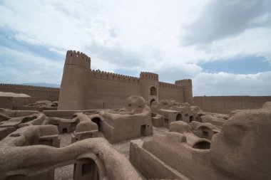 Rayen Castle (Arg-e Rayen in Persian) is an ancient adobe castle in Kerman province, Iran. clipart