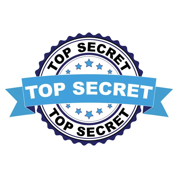 Top Secret konsepti ile mavi siyah lastik damgası