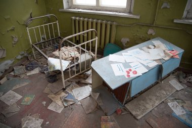 Anaokulu Chernobyl dışlama bölgesi, Ukrayna