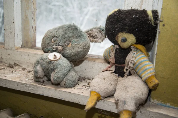Kindergarten Tschernobyl Sperrzone Ukraine — Stockfoto