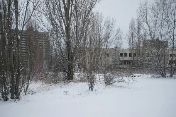 Edifici Abbandonati Pripyat Ucraina — Foto Stock