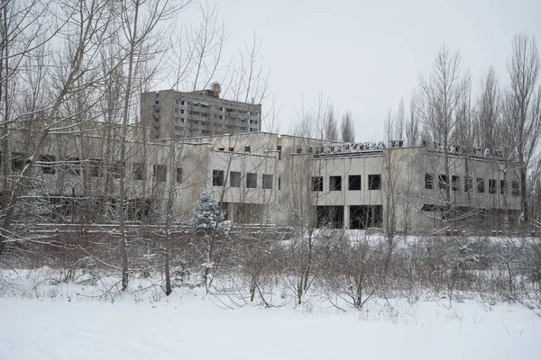Edificios Abandonados Pripyat Ucrania —  Fotos de Stock