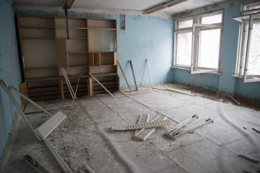 Anaokulu Chernobyl dışlama bölgesi, Ukrayna