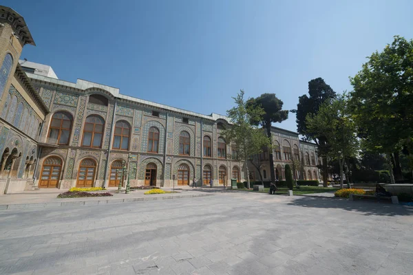 Tahran, İran, 25 Nisan 2018: Tahran'daki Golestan Sarayı, İran