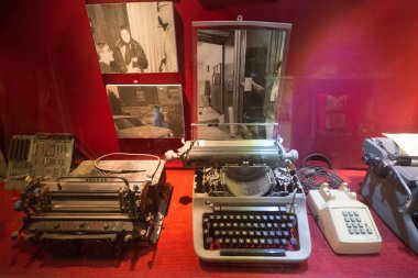 Tahran, Iran - 25 Nisan 2018: İç casusluk Den eski ABD Büyükelçiliği, Tahran, İran, yer