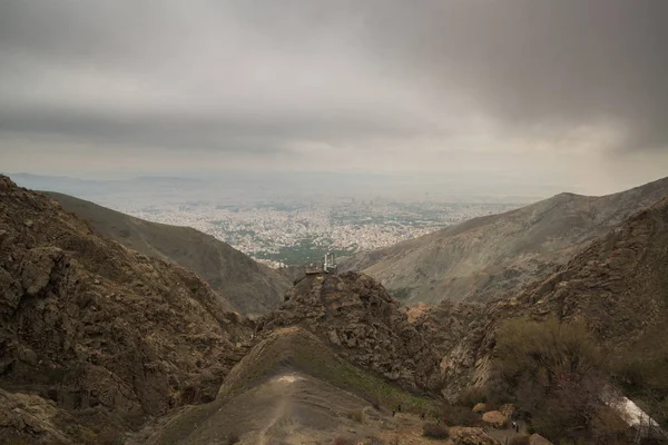 Darband Irán Abril 2018 Trek Montaña Tochal Desde Aldea Darband —  Fotos de Stock