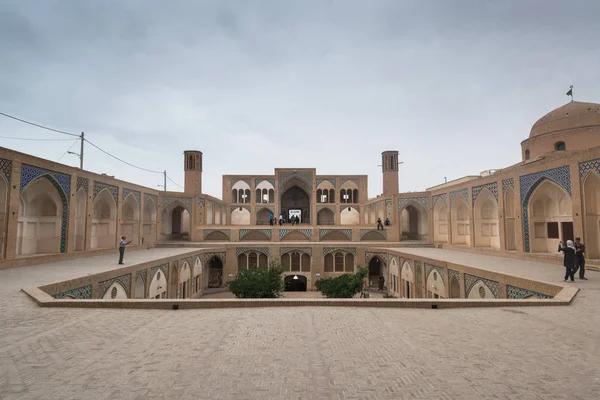 Кашан Іран Квітня 2018 Agha Bozorg Мечеть Кашані Іран — стокове фото