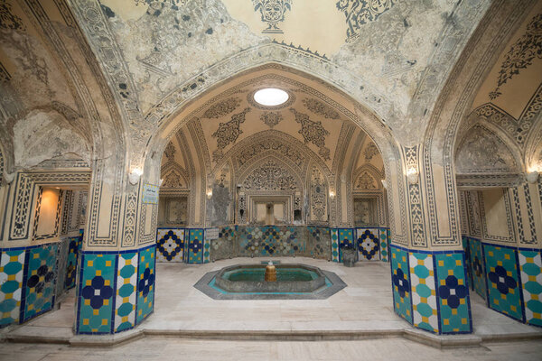 Кашан, Иран, 29 апреля 2018 года: Баня Султана Амира Ахмада в Кашане, Иран
