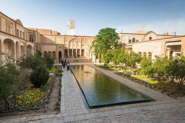 Kashan Iran April 2018 Borujerdi Borujerdiha House Historic House Kashan — Stock Photo, Image