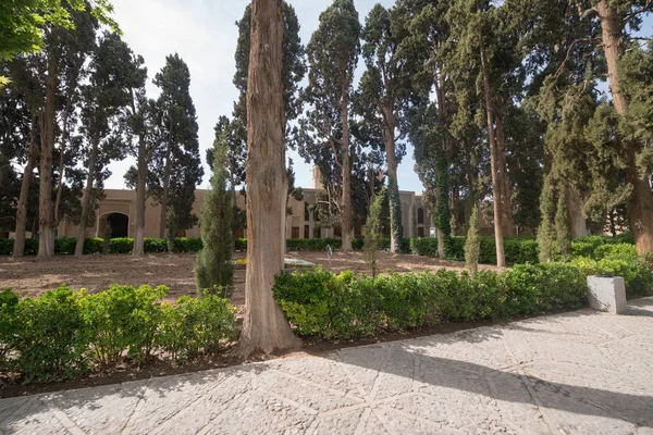 Kashan Irán Abril 2018 Fingarden Kashan Fingarden Jardín Histórico Persa — Foto de Stock