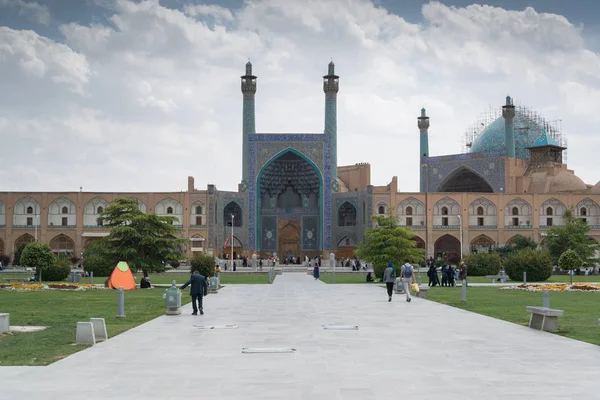 Esfahan Irã Maio 2018 Mesquita Jameh Isfahan Mesquita Sexta Feira — Fotografia de Stock