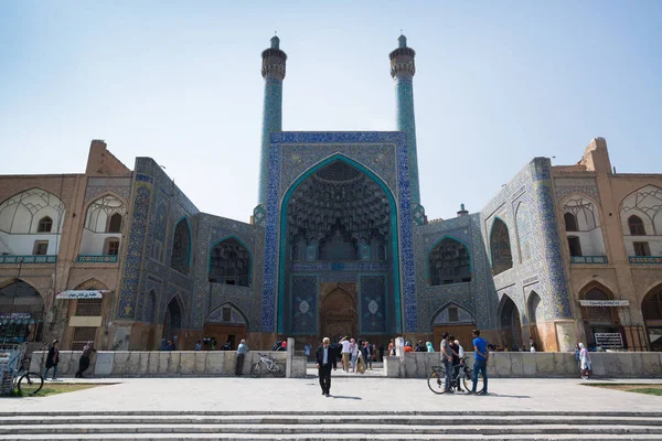 Isfahán Irán Mayo 2018 Mezquita Jameh Isfahán Mezquita Del Viernes — Foto de Stock