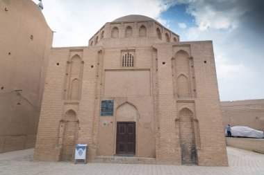 Yezd, İran, 5 Mayıs 2018: Eski Yezd şehrine bakış, İran