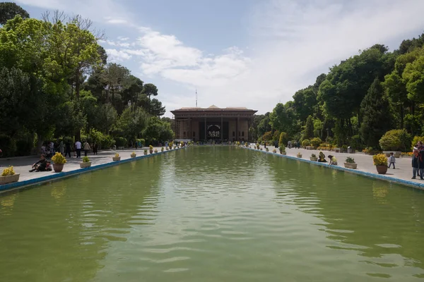 Esfahan Iran Aprile 2018 Veduta Dal Palazzo Chehel Sotoun Isfahan — Foto Stock