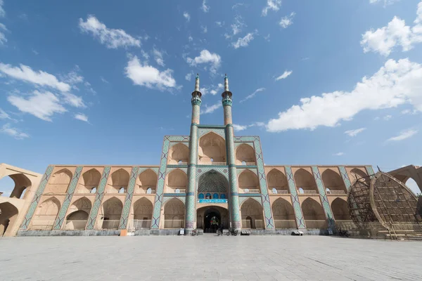 Язд Іран Травня 2018 Jameh Мечеть Мечеть Джаех — стокове фото