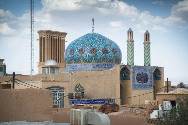 Язд Іран Травня 2018 Jameh Мечеть Мечеть Джаех — стокове фото