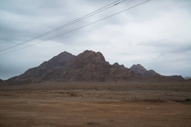 Bafgh çöl Yazd ili, Iran 