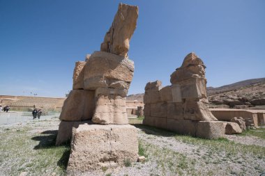 Persepolis eski Ahameniş Krallık başkentidir. Iran görme. Antik İran.  