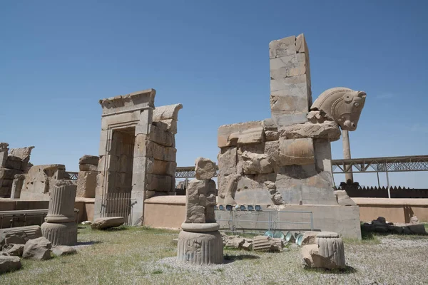 Persepolis Található Ősi Achaemenid Királyság Fővárosa Irán Látványa Ókori Perzsia — Stock Fotó