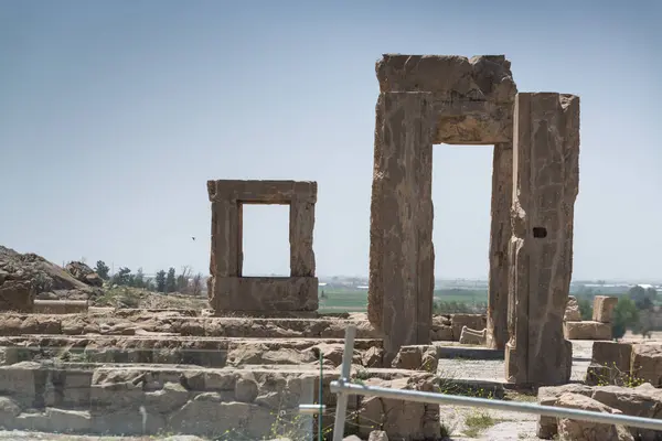 Persepolis Található Ősi Achaemenid Királyság Fővárosa Irán Látványa Ókori Perzsia — Stock Fotó