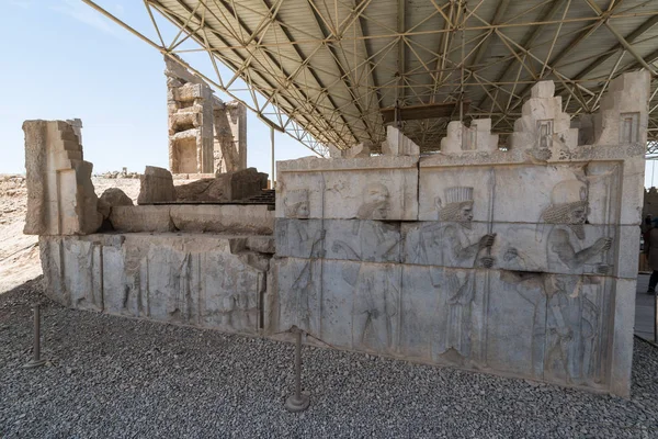 Persepolis Található Ősi Achaemenid Királyság Fővárosa Irán Látványa Ókori Perzsia — Stock Fotó