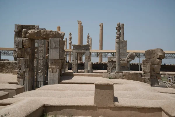 Persepolis Található Ősi Achaemenid Királyság Fővárosa Irán Látványa Ókori Perzsia — Stock Fotó