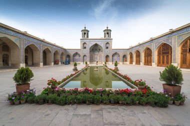 Nasır el-mülk Camii Şiraz, İran, pembe Camii olarak da bilinir