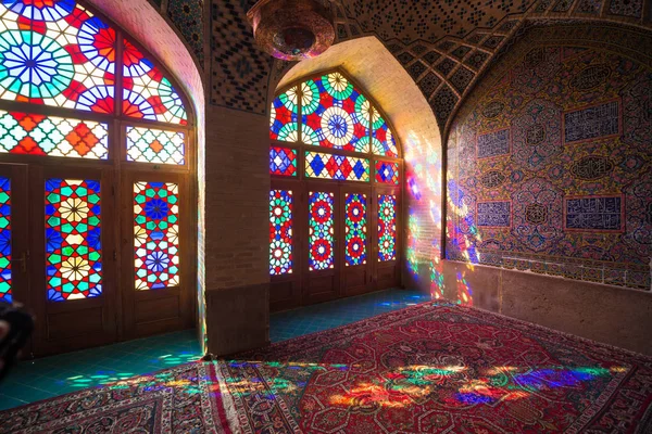 Siráz Irán 2018 Május Nasir Mulk Mecset Siráz Irán Más — Stock Fotó