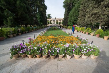Kerman, İran, 10 Mayıs 2018: Kerman Jameh camii, İran