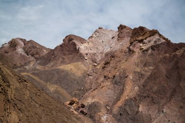Kaya çöl civarda Bulunan Citadel Rayen, Güney İran. Persia
