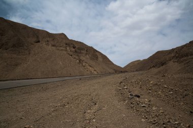 Kaya çöl civarda Bulunan Citadel Rayen, Güney İran. Persia