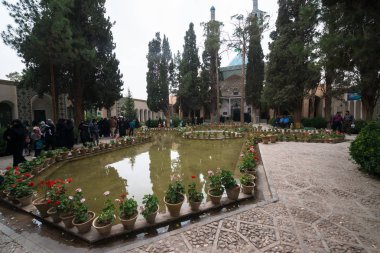 Mahan, İran, 11 Mayıs 2018: Şehzade Bahçesi - Unesco dünya mirası listesinde yer alan