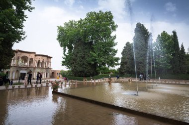 Mahan, İran, 11 Mayıs 2018: Şehzade Bahçesi - Unesco dünya mirası listesinde yer alan