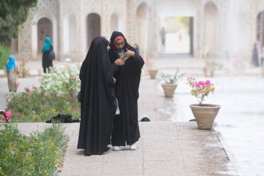 Mahan, İran, 11 Mayıs 2018: Şehzade Bahçesi - Unesco dünya mirası listesinde yer alan