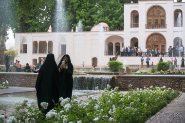 Mahan, İran, 11 Mayıs 2018: Şehzade Bahçesi - Unesco dünya mirası listesinde yer alan