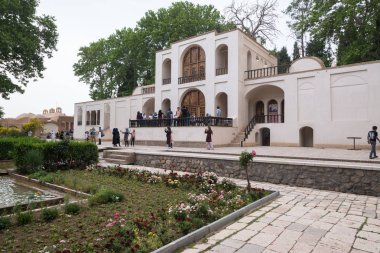 Mahan, İran, 11 Mayıs 2018: Şehzade Bahçesi - Unesco dünya mirası listesinde yer alan