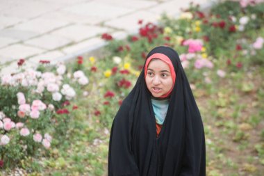Mahan, İran, 11 Mayıs 2018: Şehzade Bahçesi - Unesco dünya mirası listesinde yer alan