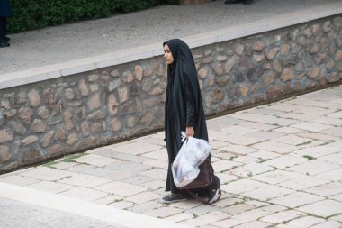 Mahan, İran, 11 Mayıs 2018: Şehzade Bahçesi - Unesco dünya mirası listesinde yer alan