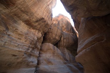 As-siq Petra, Jordan kayıp Rock City